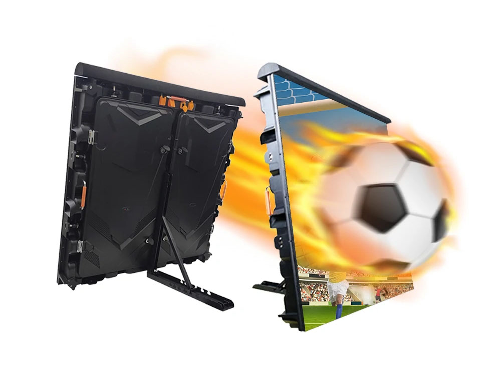 RS řada – LED displej pro perimetr sportovního stadionu