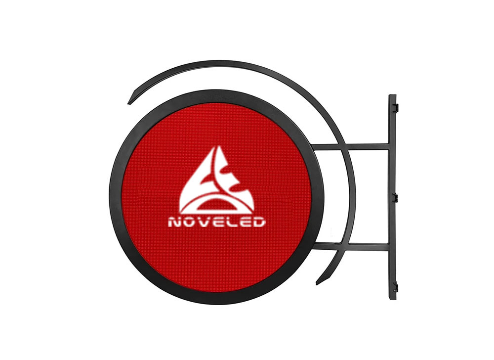 LED logo zobrazení